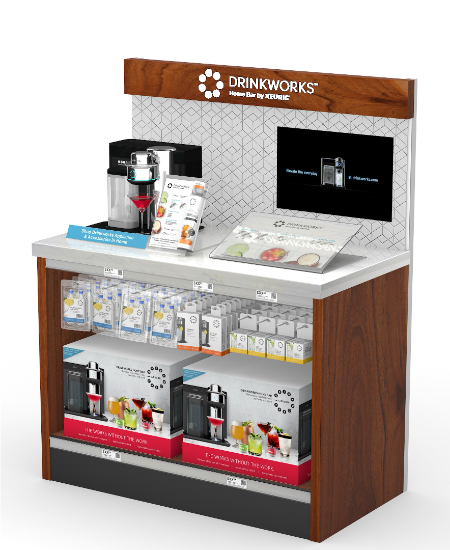 Drinkworks by Keurig Merchandiser Endcap